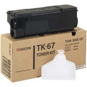 Cartouche Toner Laser Noir d'origine OEM Kyocera Mita TK-67 (TK67)